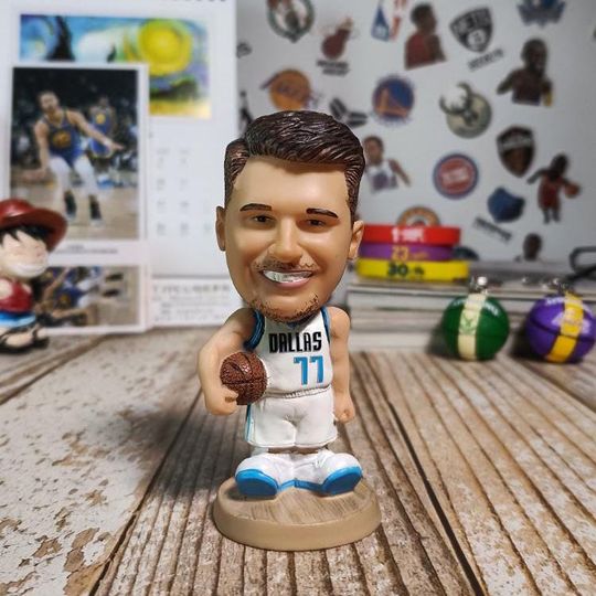 Luka Doni Mavericks NBA Bobblehead Christmas Gift