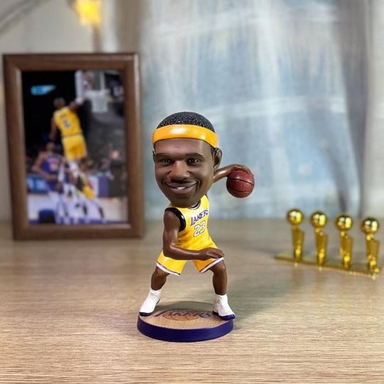 LeBron James Lakers NBA Bobblehead, Christmas Gift, Gift for Men