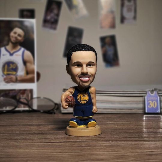 Stephen Curry Warriors NBA Bobblehead Christmas Gift
