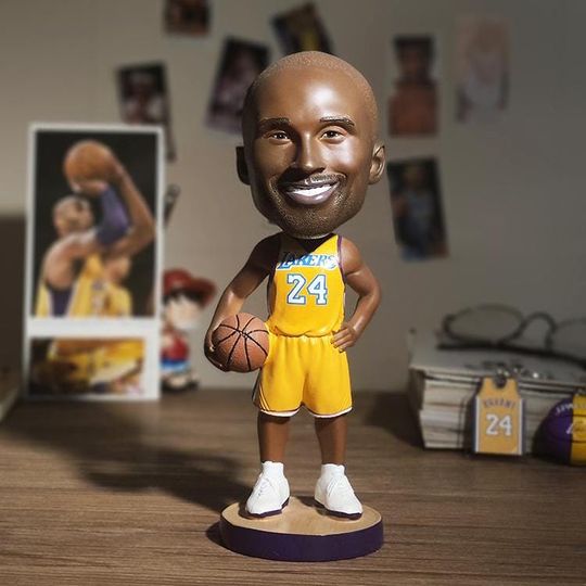 Kobe Bryant Lakers NBA Bobblehead, Christmas Gift, Gift for Men