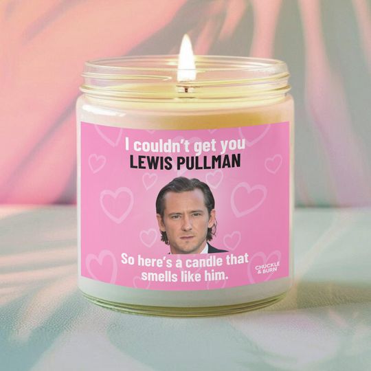 Scented Candle - Lewis Pullman Fan Gift, Fandom Inspired
