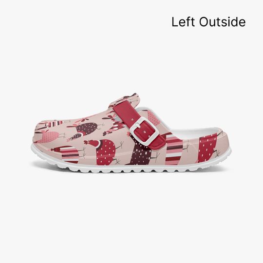 Unisex Chicken Pattern Slip-On Clogs for Work and Daily Wear