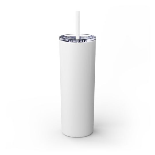 Halloween Tumbler with Straw - Black Cat Apothecary, 20oz