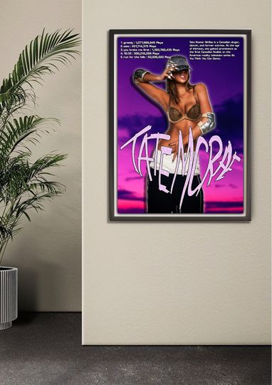 Tate McRae Vertical Poster