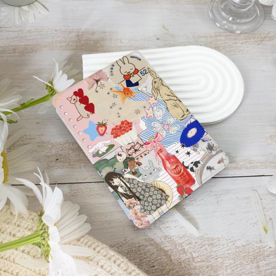 Girl and Rabbit Kindle Case