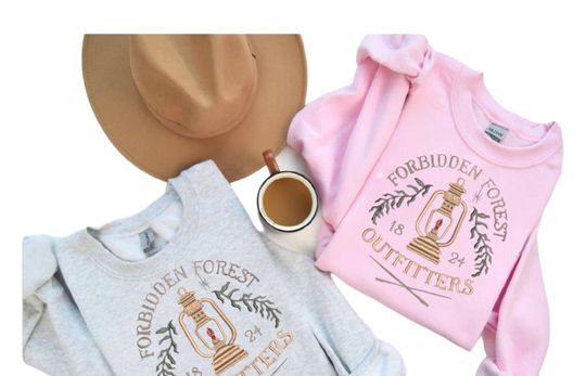 Embroidered Crewneck sweater gift round neck sweatshirt