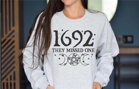 Embroidered Crewneck sweater gift round neck sweatshirt