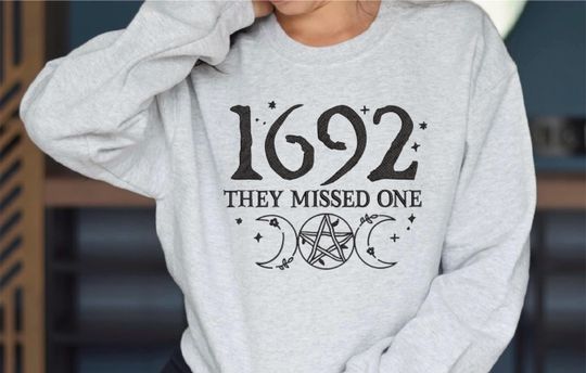 Embroidered Crewneck sweater gift round neck sweatshirt