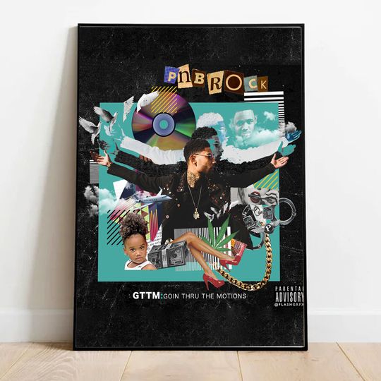 RIP PnB Rock 1991 2022, Rest In Peace Pnb Poster