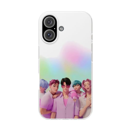 Kpop Demon Hunters Huntr/X Phone Case, Saja Boys Gift, Rumi Mira Zoey Fan Merch, Aesthetic Kpop Accessory, Juni