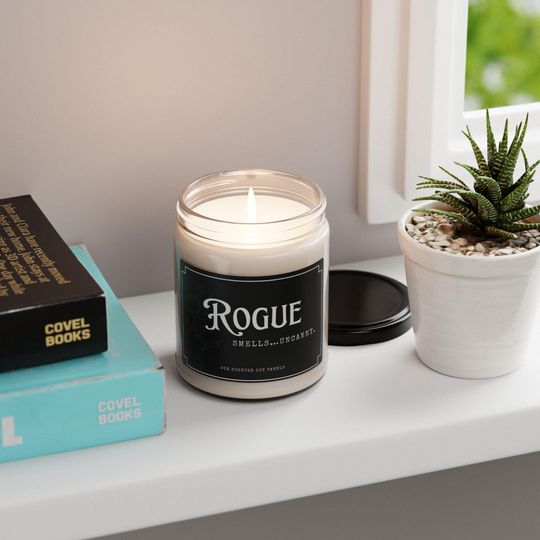 DND Rogue Candle – Dungeons & Dragons Scented Candle for Rogue Character Gift