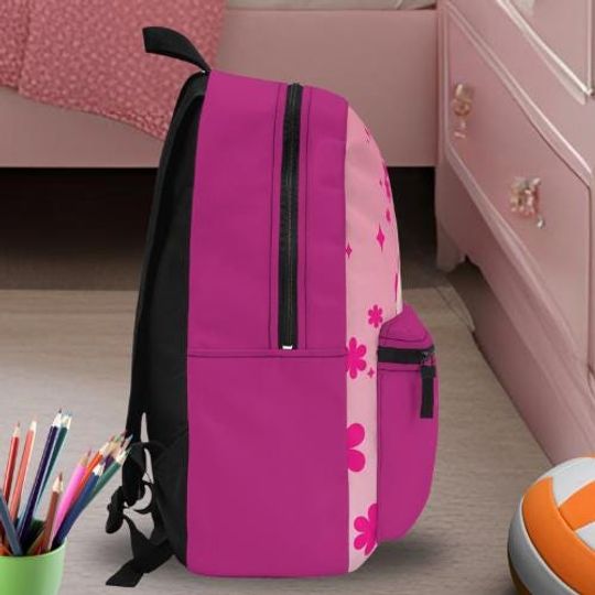 Barbie inspired backpack, Kids Back to School Bag