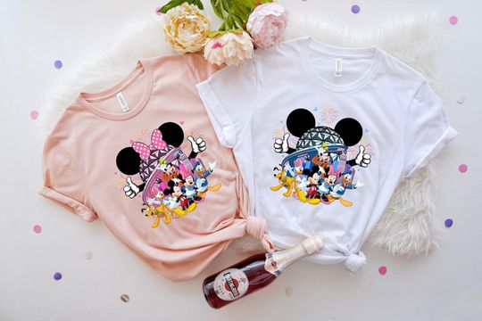 Epcot Shirt, Disney Epcot World Traveler T-Shirt, Disney Epcot Since 1982 Shirt, Disney Mickey Friends Tee, Epcot Disneyworld Vacation Shirt