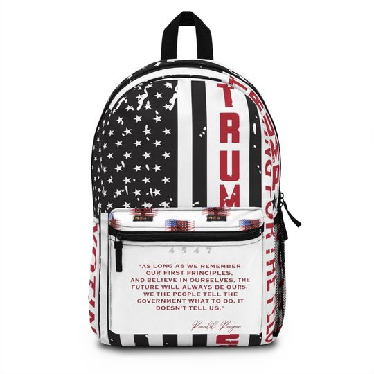 Back to School, Vote Felon Backpack, Trump 2024, College Dorm, Computer bag, Campus, University Backpack