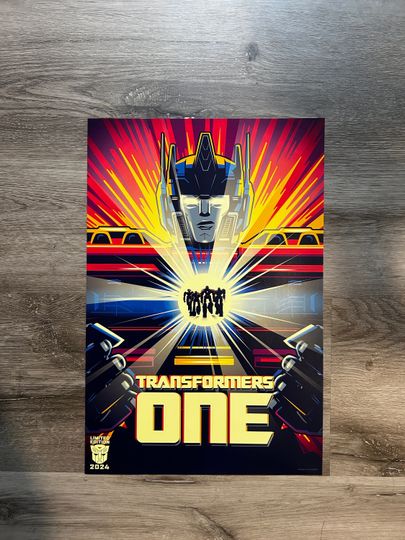 transformers one movie poster