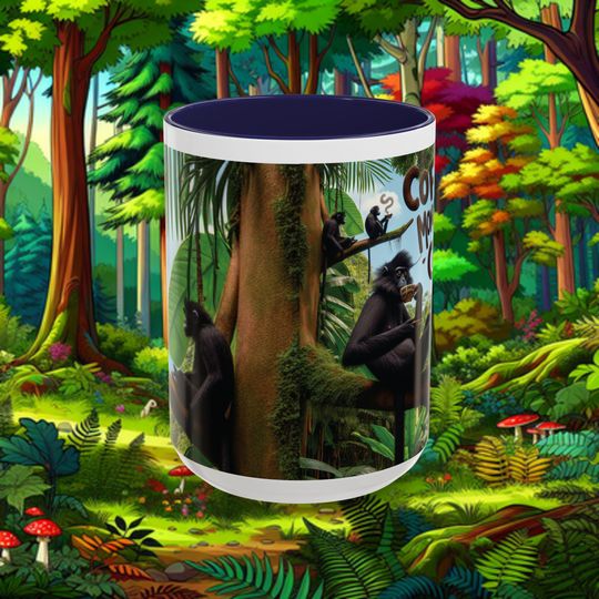 Mug - Coffee First Monkey Business Can Wait