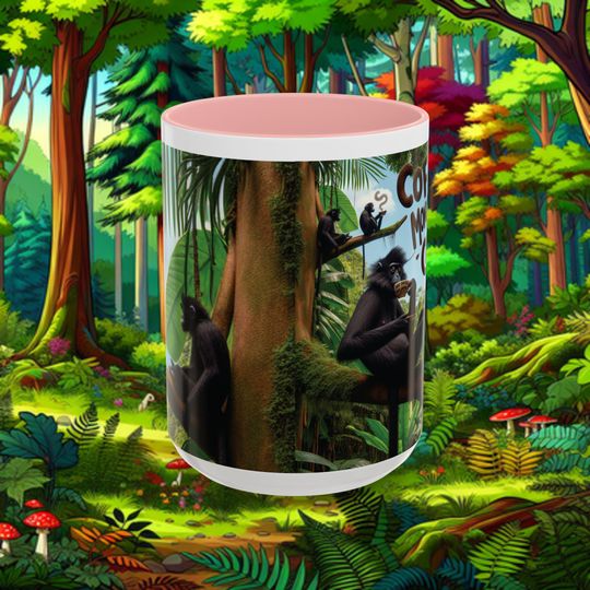 Mug - Coffee First Monkey Business Can Wait