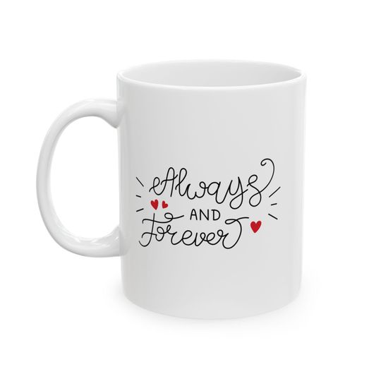 His and her mug Mug | Couple Mug | Valentine's Day Gift, Wedding Couples Anniversary