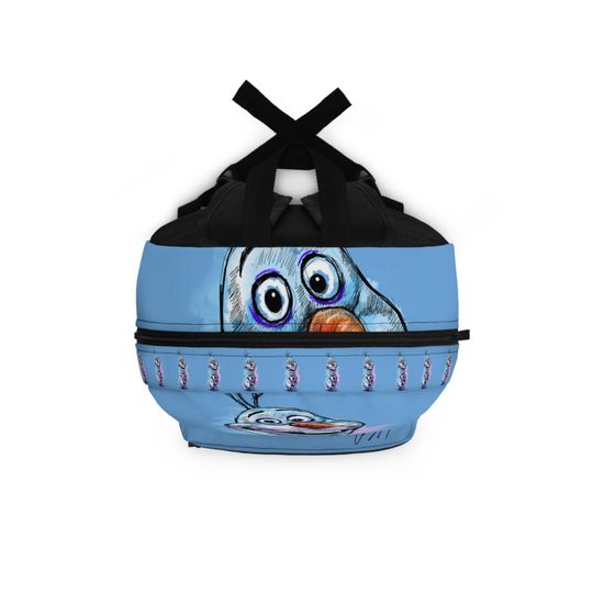 Artistic Kids Backpack Character Design