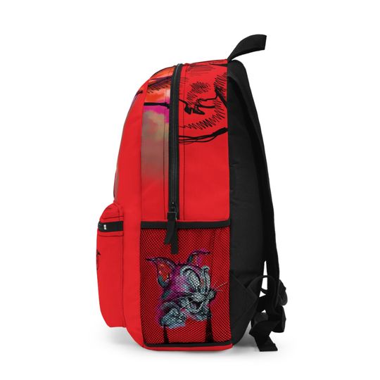 Customizable Cartoon Backpack with Fun Character Design