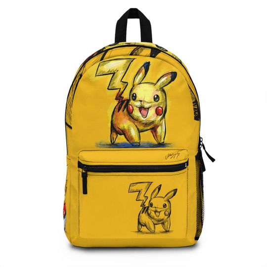 Artistic Cartoon Character Backpack for Kids