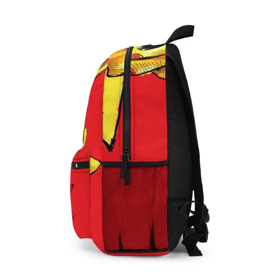 Artistic Cartoon Character Backpack for Students