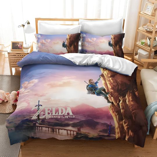 The Legend of Zelda Duvet Cover, Link Bedding Set