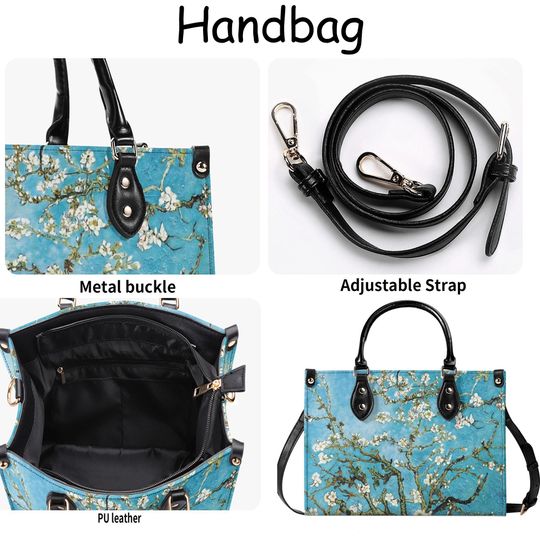 Halloween Horror Movie Leather Handbag, Halloween Scary Handbag, Shoulder Bag, Crossbody Bag, Shopping Bag, Top Handle Bag