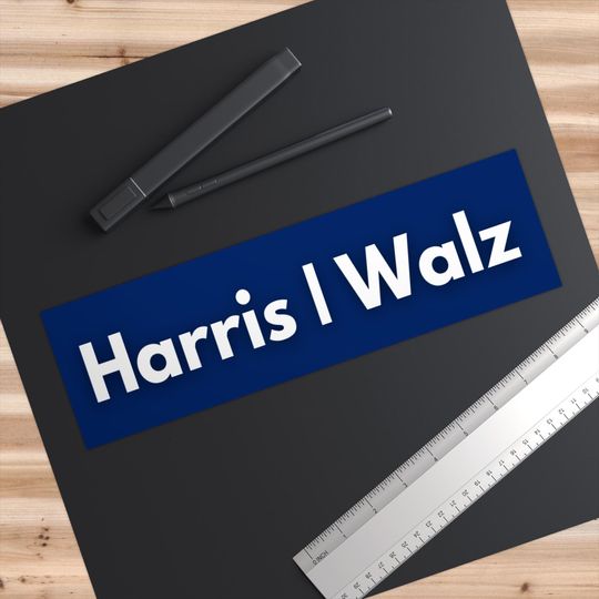 Harris Walz Bumper Sticker , Kamala Harris 2024