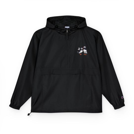 Puffin Up! Champion Unisex Packable Anorak Jacket