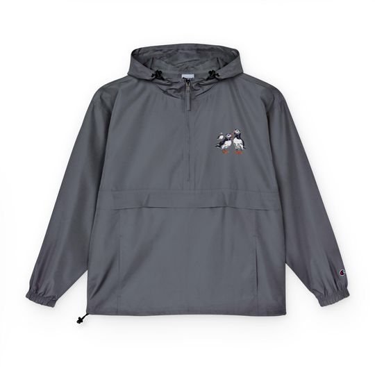 Puffin Up! Champion Unisex Packable Anorak Jacket