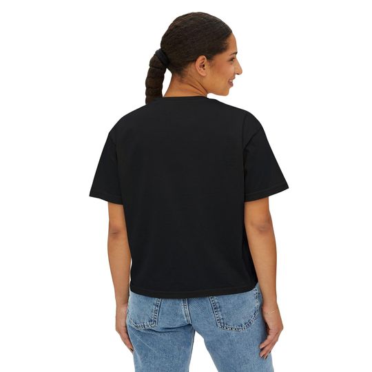 Toronto Vintage Blue Jay Womens Boxy Tee - Retro Cropped T-Shirt
