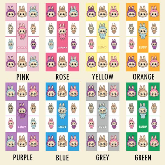 Labubu Personalized Beach Towel, Custom Name Pool Towel, Summer Vacation Gift