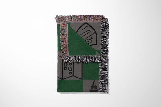 Serpent House Blanket | Wizard Pride Throw | Dark Wizard Decor & HP House Gift | Snake  Tapestry