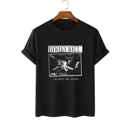 Bikini Kill The First Tow Records T-shirt,Bikini Kill Rock Band Fans T-shirt,Rock Music Lovers Tshirt