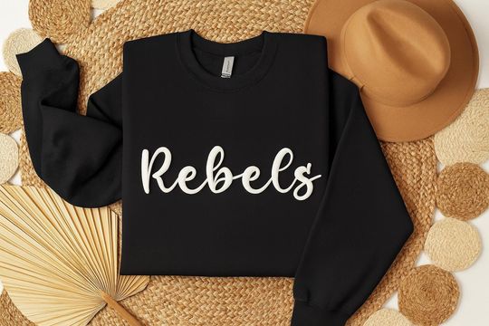 Grin Embossed Sweatshirt, Puff Print Holiday Crewneck