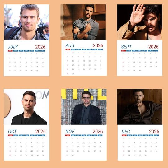 James Actor 2026 Calendar