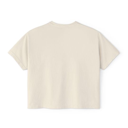 Fly eagles fly adorable logo Flowy Cropped Tee