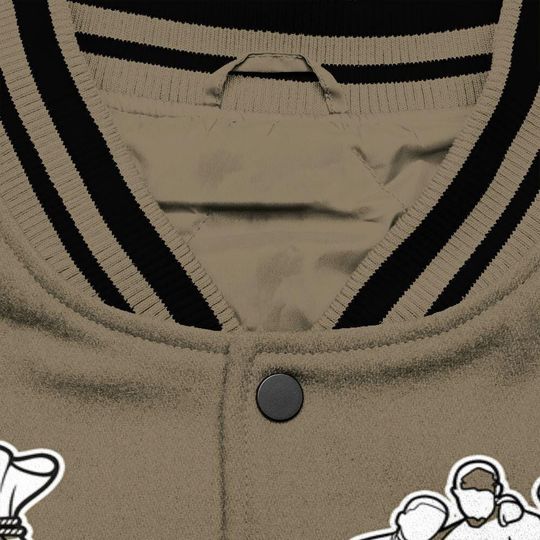 Olive 9s Varsity Jacket - Paid In Full Baseball Varsity Jacket