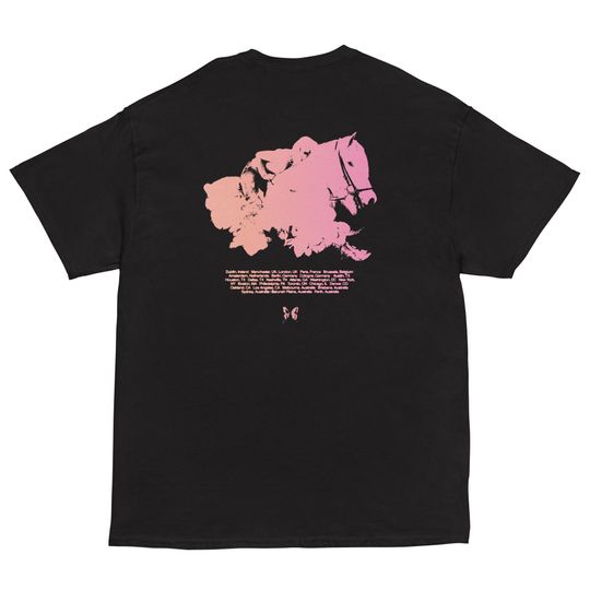 ADDISON RAE 2025-2026 Tour Shirt Headphones On