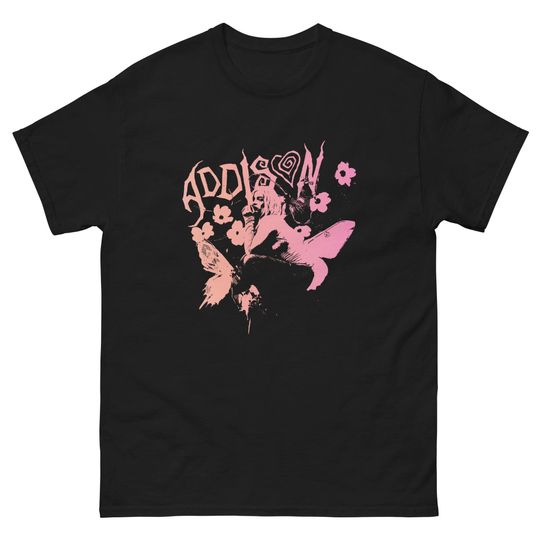 ADDISON RAE 2025-2026 Tour Shirt Headphones On