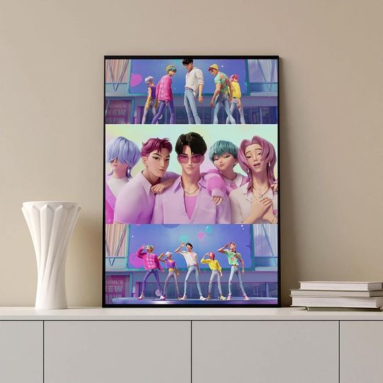 Saja boys K-Pop Demon Hunters--Movie Poster