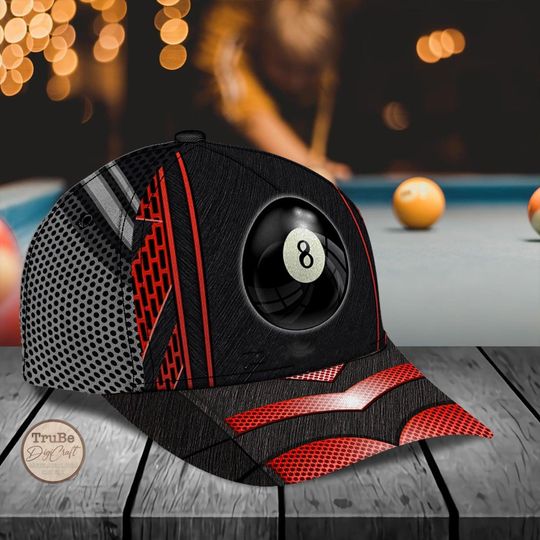 Personalized Billiard Baseball Cap