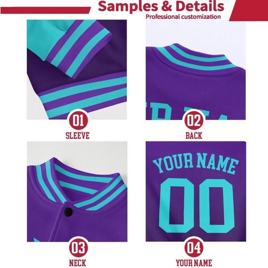 Personalized Arizonna Baseball Team Multi Color Varsity Jacket, Custom Logo Team Name Number Jacket, Team Baseball Jacket