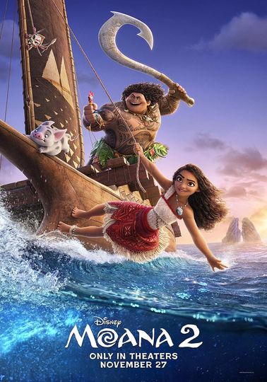 Disney Moana 2 2024 Movie Poster