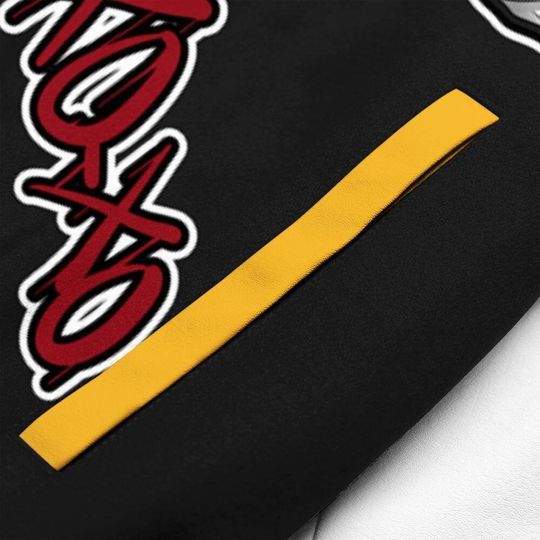 Varsity Jacket To Match White Taxi 12s - Selfmade Unique All Over Print Varsity Jacket