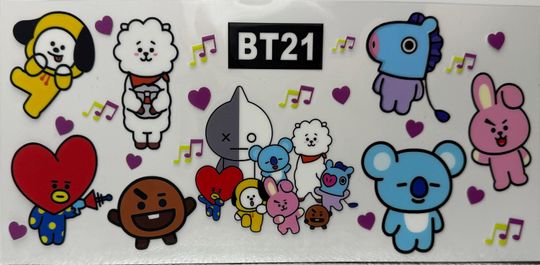 BTS Clear Concert Bag
