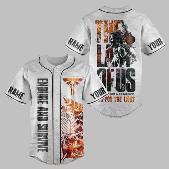 The Last of Us Clicker Zombie Baseball Jersey, The Last of Us season 2 Jersey