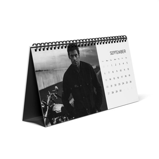 Hugh Jackman Desktop Calendar, Hugh Jackman Actor Calendar, Hugh Jackman Fan Gift
