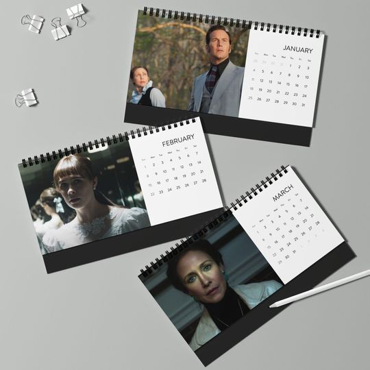 The Conjuring Desktop Calendar (2026 grid)